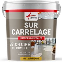 Arcane Industries - kit kunstharzbeton für fliesen - Cedrat - Jaune - kit 10 m2 (2 couches) - Cedrat - Jaune von ARCANE INDUSTRIES