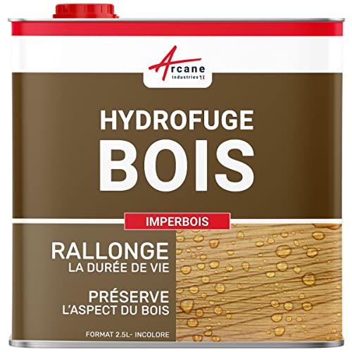 Wasserabweisendes Imprägnierungsmittel für Außenholz und Exotisches Holz: IMPERBOIS - 2.5 L (bis zu 12.5 m²) von ARCANE INDUSTRIES