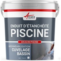 Arcane Industries - Wasserdichte Versiegelung für betonierte und gemauerte Pools und Becken - arcacim piscine - Weiß - 5 kg - Weiß von ARCANE INDUSTRIES