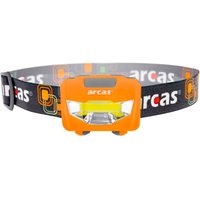 ARCAS LED-Stirnlampe, COB, 3 W, 120 lm, 4 Funktionen, inkl. Batterien von ARCAS