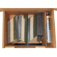Packung mit 2200 Spitzen - Band 34 Grad - 2.8x70 Verzinkt + 2 Eco Gas - arca - SPBP343170RSGECO Packung mit 2200 Spitzen - Band 34 Grad - 2.8x70 Verzinkt + 2 Eco Gas - arca - SPBP343170RSGECO von ARCAS