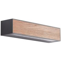 Miraz LED-Außenwandleuchte, Holzoptik - holz dunkel, transparent - Arcchio von ARCCHIO