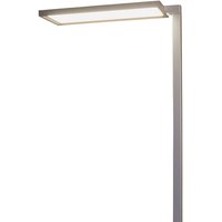 Silberne Büro-LED-Stehlampe Dorean - silber von ARCCHIO