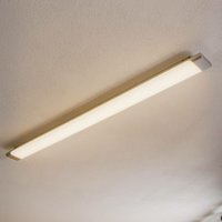 Arcchio - LED-Deckenleuchte Vinca, Länge 120 cm - weiß, silber von ARCCHIO