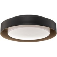 Damaria LED-Deckenlampe, schwarz-gold - Schwarz, gold, weiß - Arcchio von ARCCHIO