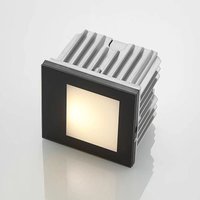 [GEBRAUCHT] Arcchio Led Wandeinbaulampe Zamo Wandleuchte Wandlampe Abdeckung Glas Schwarz B-Ware von ARCCHIO