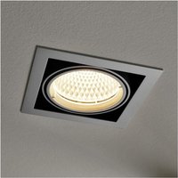 Arcchio - gebraucht] Adin LED-Einbaulampe Deckenlampe Deckenlicht Leuchte 3.000K 25,9W grau von ARCCHIO