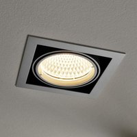 Arcchio - gebraucht] Adin Led Einbaulampe Deckenlampe Deckenlicht Leuchte 3.000 k 25,9 w Grau B-Ware von ARCCHIO