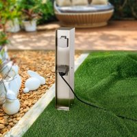 Arcchio - neuwertig] Steckdosensäule Ledrian 46,3cm Gartensteckdose Steckdosenverteiler von ARCCHIO