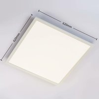 Arcchio - gebraucht] Tinus Led Panel Deckenlampe Deckenlampe Lampe Leuchte Rgb 62x62cm Weiß B-Ware von ARCCHIO