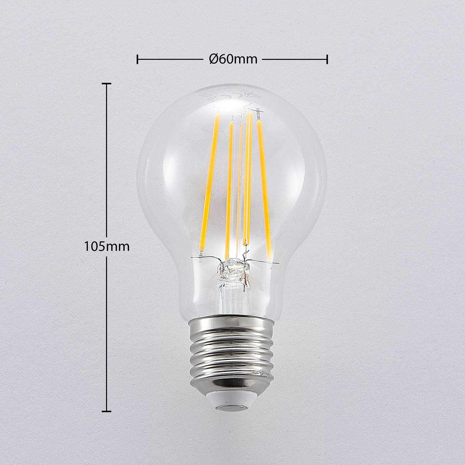 LED-Lampe E27 A60 6,5W 2.700K klar 3-Step-Dimmer von Arcchio