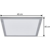 [NEUWERTIG] Arcchio Led Panel Flächenleuchte Deckenleuchte Silber Aluminium 40cm Dimmbar Cct B-Ware von ARCCHIO