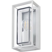 [NEUWERTIG] B-Ware Arcchio Außenwandleuchte Außenlampe Ismera Weiß Ip65 Glas E27 von ARCCHIO