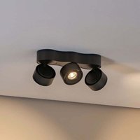 [NEUWERTIG] B-Ware Arcchio Led Deckenleuchte Linsen Lampe Rotari 3 Flammig Schwarz von ARCCHIO