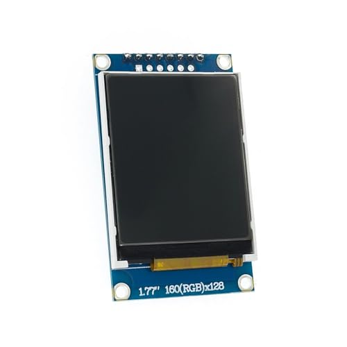 ARCELI 1,77 Zoll SPI TFT Display Modul（Gelötete Stifte） 128x160 Pixel LCD Display ST7735S 2,7V – 3,3V kompatibel mit Arduino von ARCELI
