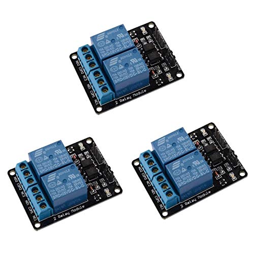 ARCELI 3 stücke 2 Kanal DC 5 V Relaismodul für Arduino DSP ARM PIC AVR STM32 Raspberry Pi mit Optokoppler Low Level Trigger Expansion Board ARCELI 3 stücke 2 Kanal DC 5 V Relaismodul für Arduino DSP ARM PIC AVR STM32 Raspberry Pi mit Optokoppler Low Level Trigger Expansion Board von ARCELI