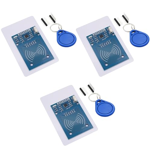 ARCELI 3 x IC-Karte Proximity-Modul mit Reader, Chip und Card 13,56MHz SPI kompatibel mit Arduino und Raspberry Pi ARCELI 3 x IC-Karte Proximity-Modul mit Reader, Chip und Card 13,56MHz SPI kompatibel mit Arduino und Raspberry Pi von ARCELI