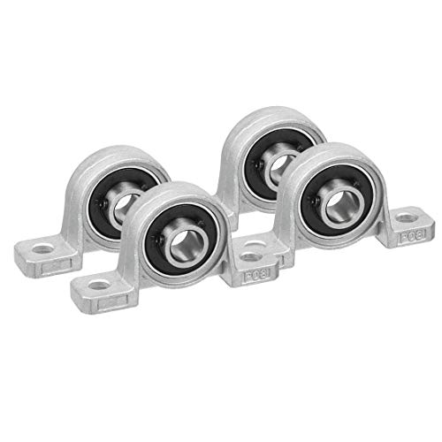 ARCELI 4 stücke KP08 8mm Bohrung Zinklegierung Inner Ball Montiert Stehlager Einsatzlager von ARCELI