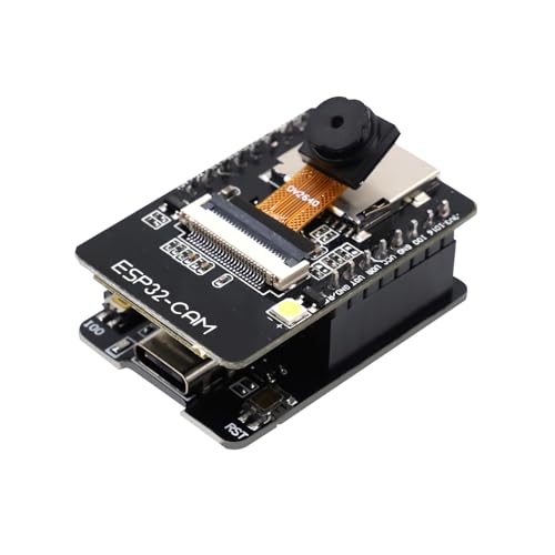 ARCELI ESP32-CAM WiFi Bluetooth Module, Kamera Module USB C Development Board ESP32 DC 5V Dual-Core-Entwicklungsplatine mit 2640 Kamera Modul ARCELI ESP32-CAM WiFi Bluetooth Module, Kamera Module USB C Development Board ESP32 DC 5V Dual-Core-Entwicklungsplatine mit 2640 Kamera Modul von ARCELI