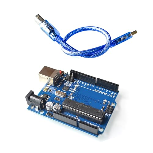 ARCELI Entwicklungsboard, 32 KB Flash, 3X Timer, 1x SPI, 16U2 Mikrocontroller Board mit USB Kabel Kompatibel mit Arduino IDE ARCELI Entwicklungsboard, 32 KB Flash, 3X Timer, 1x SPI, 16U2 Mikrocontroller Board mit USB Kabel Kompatibel mit Arduino IDE von ARCELI