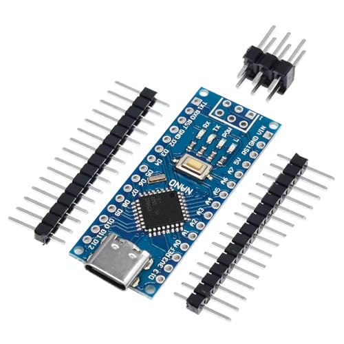 ARCELI Nano Entwicklungsplatine Module Chip CH340 für Type-C Stecker 5V 16M Microcontroller Kompatibel mit Arduino IDE ARCELI Nano Entwicklungsplatine Module Chip CH340 für Type-C Stecker 5V 16M Microcontroller Kompatibel mit Arduino IDE von ARCELI