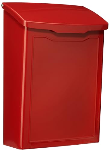 ARCHITECTURAL MAILBOXES 2681R Red Marina Wall Mount Mailbox, S von ARCHITECTURAL MAILBOXES