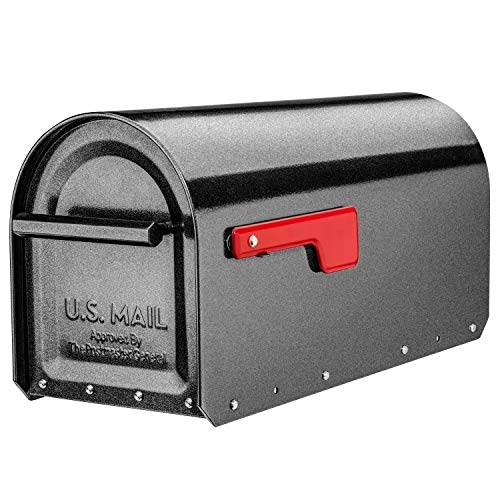 ARCHITECTURAL MAILBOXES 5560P-R-10 Sequoia Robuster Briefkasten, Zinnfarben von ARCHITECTURAL MAILBOXES