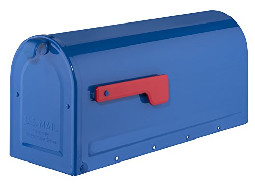 ARCHITECTURAL MAILBOXES 7600BE MB1 Pfostenhalterung, blau, Medium von ARCHITECTURAL MAILBOXES