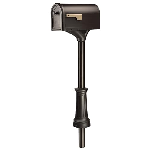 ARCHITECTURAL MAILBOXES 7980RZ Roxbury Mailbox Kit, Rubbed Bronze, L von ARCHITECTURAL MAILBOXES
