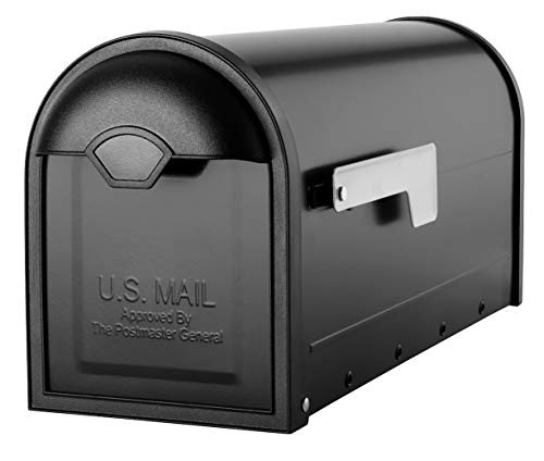 Architectural Mailboxes Winston Post Mount Traditionell Medium schwarz von ARCHITECTURAL MAILBOXES