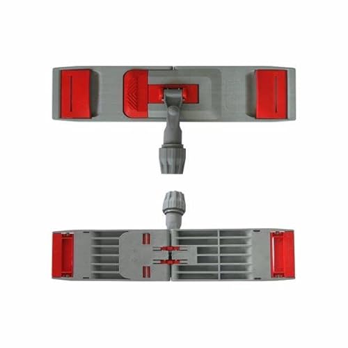 ARCORA | PROFI MOPP-KLAPPHALTER LASCHEN SYSTEM | 1 STÜCK | BLAU-ROT | 50 CM von ARCORA