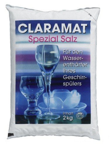 Arcora 01164 Claramat Try Spezialsalz für Geschirrspülmachinen, 2 kg von ARCORA