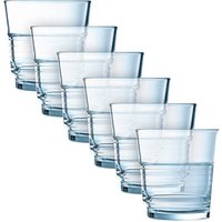 ARCOROC Trinkgläser Spirale FB20 200,0 ml, 6 St. von ARCOROC