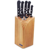 4 Messer Machete und Scherenblock Arcos Universal 285100 Edelstahl und mango Polyoxymethylen 6er Set und Geschenkbox von ARCOS