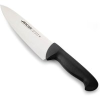 Arcos - Kochmesser Farbe - Prof 292125 Edelstahl Nitrum und mango ergonomische schwarze Polypropylenklinge und 20 cm Klinge, Vitrine von ARCOS