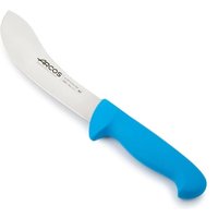 Enthäutungsmesser Arcos Farbe - Prof 295423 in Nitrum Edelstahl und mango Ergonomisches blaues Polypropylen mit 19 cm Klinge, Vitrine von ARCOS