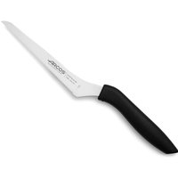 Arcos - Gebogenes Mehrzweckmesser Nizza 134900 Edelstahl Nitrum und mango Polypropylenmesser mit 13 cm Klinge in Blisterverpackung von ARCOS