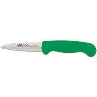 Messer Mondador Arcos Farbe - Prof 290021 in Edelstahl Nitrum und mango ergonomische Polypropylen grüne Farbe und 8 cm Klinge, Vitrine von ARCOS