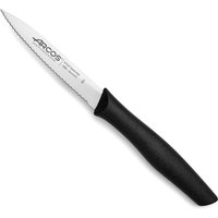Messer Mondador Arcos Nova 188610 Edelstahl Nitrum und mango Polypropylenmesser, schwarze 10 cm Klinge in Displaybox von ARCOS