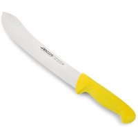 Metzgermesser Arcos Farbe - Prof 292700 in Edelstahl Nitrum und mango ergonomisches gelbes Polypropylen und 25 cm Klinge, Vitrine Metzgermesser Arcos Farbe - Prof 292700 in Edelstahl Nitrum und mango ergonomisches gelbes Polypropylen und 25 cm Klinge, Vitrine von ARCOS