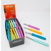 Schäler Arcos Packung mit 36 Stück. Peelers in 4 Farben. 60 mm. Verpackt in einer Ausstellungsbox. von ARCOS