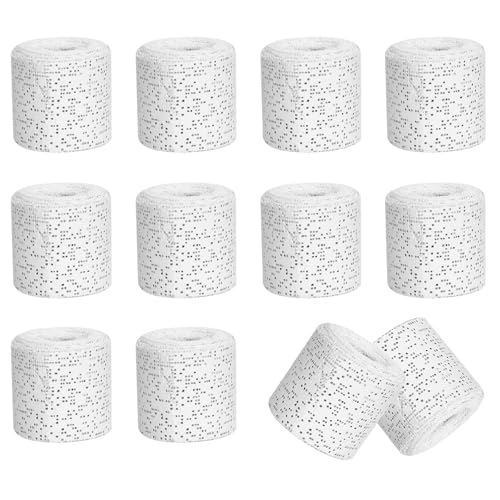 ARCPNRT Pflastertuchrollen Gipsbinden Set, 12 Stück Gipsbinden zum Basteln, 5cm x 270cm, Gips Abdruck Binden, Gipsbinde Rolle zum Basteln für Textur Malerei Skulpturen ARCPNRT Pflastertuchrollen Gipsbinden Set, 12 Stück Gipsbinden zum Basteln, 5cm x 270cm, Gips Abdruck Binden, Gipsbinde Rolle zum Basteln für Textur Malerei Skulpturen von ARCPNRT