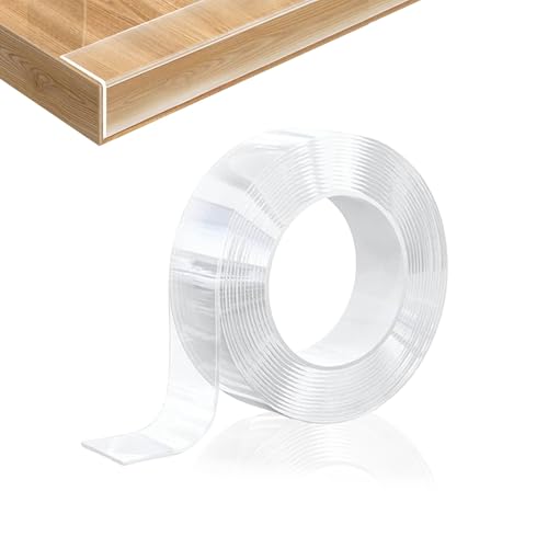 ARCPNRT Transparent Kantenschutzstreifen, 20 MM x 3 Meters Transparent Selbstklebend Eckenschutz, Verbreiterung Spurloses Klebebänder, für Tischkantenschutz, für Kühlschranks, Scharfe Schubladen von ARCPNRT