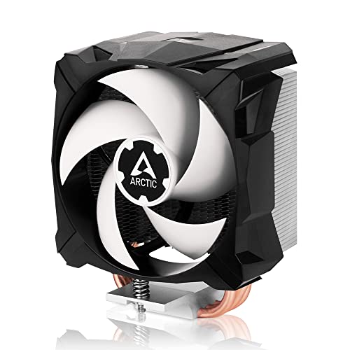 ARCTIC Freezer i13 X - Kompakter Intel-CPU Kühler, 100 mm, 300-2000 RPM (PWM gesteuert), Hydrodynamische Gleitlager, voraufgetragene MX-2 Wärmeleitpaste, LGA1700 kompatibel - Schwarz von ARCTIC