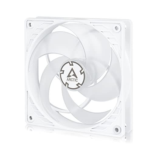 ARCTIC P12 PWM - 120 mm PWM Gehäuselüfter optimiert für statischen Druck, Case Fan, PWM-Signal reguliert Lüfterdrehzahl, 200-1800 U/min. (0 U/min. <5%) - Weiß/transparent ARCTIC P12 PWM - 120 mm PWM Gehäuselüfter optimiert für statischen Druck, Case Fan, PWM-Signal reguliert Lüfterdrehzahl, 200-1800 U/min. (0 U/min. <5%) - Weiß/transparent von ARCTIC