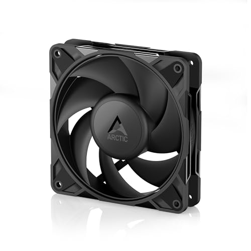 ARCTIC P12 Pro PST - Leistungsstarker Premium PC Lüfter, 120 mm PWM Case Fan mit Y-Kabelsplitter, Gehäuselüfter, 600–3000 rpm, 0 rpm <5% PWM, Hydrodynamisches Gleitlager, 4-Pin - Schwarz ARCTIC P12 Pro PST - Leistungsstarker Premium PC Lüfter, 120 mm PWM Case Fan mit Y-Kabelsplitter, Gehäuselüfter, 600–3000 rpm, 0 rpm <5% PWM, Hydrodynamisches Gleitlager, 4-Pin - Schwarz von ARCTIC