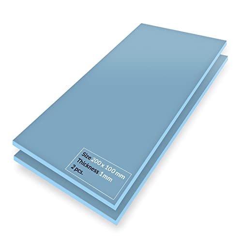 ARCTIC TP-3 Wärmeleitpad: Premium Performance Thermal Pad, 200 x 100 x 1,0 mm (2 Stück) - Hohe Leistung, besonders weich, idealer Gap-Filler, Überbrückung von Unebenheiten, sichere Anwendung von ARCTIC