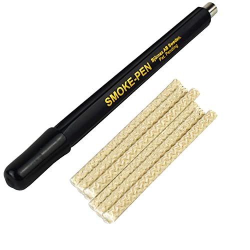 Arctic Hayes 333110 Smoke Pen Kit with 6 Sticks Testset für leichte Luftbewegungen, Gasverschüttungen und obligatorische CO-Überprüfungen von Kesseln/Gehäuseschwellen, Schwarz von Arctic Hayes