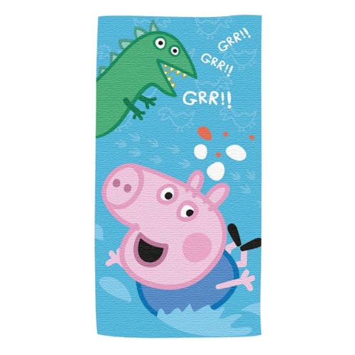 ARDITEX Badetuch oder Strandtuch 70 x 140 cm – George Pig von ARDITEX