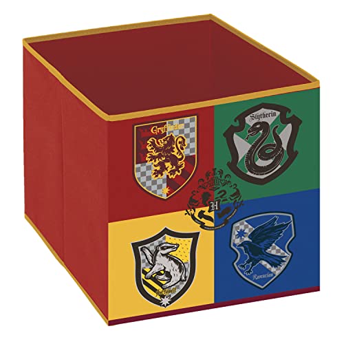 ARDITEX - Faltbare Aufbewahrungsbox Harry Potter von Warner Bros - 31x31x31cm - Zum Verstauen von Spielzeug, Kleidung und Zubehör von ARDITEX